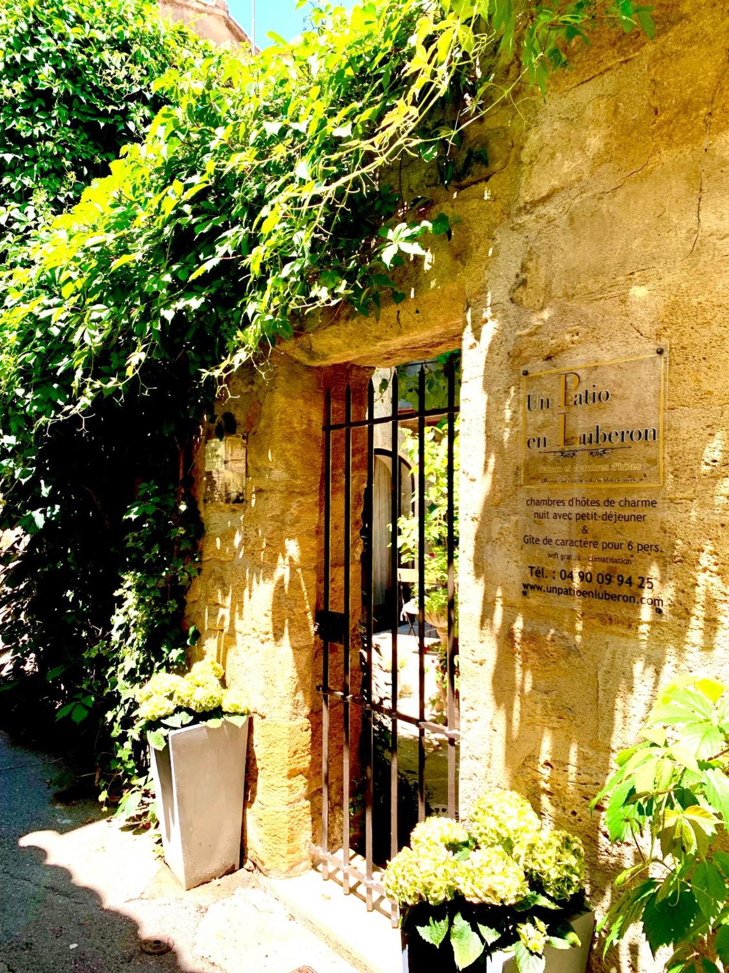 Un Patio En Luberon Bed & Breakfast Ansouis Luaran gambar